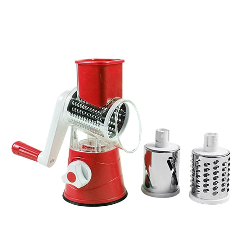 Multi Manual Slicer Vegetable Fruit Cutter Round Mandoline