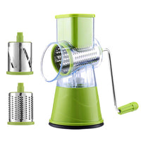 Manual Vegetable Cutter Slicer Kitchen Accessories Multifunctional Round  Slicer Potato Cheese Kitchen Gadgets